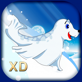 couverture jeu vidéo L'Épique Bébé Phoque Planeur XD - Une Cool Aventure Hivernale pour les Enfants