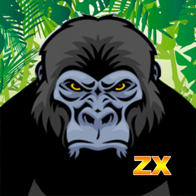 couverture jeu vidéo L&#039;évasion de jungle singe zoo : Forêt de courir impossible ZX