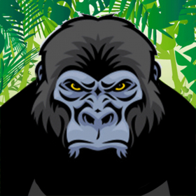 couverture jeu vidéo L'évasion de jungle singe zoo : Forêt de courir impossible