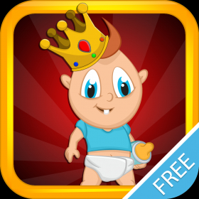 couverture jeu vidéo L'incroyable royal bébé palais évasion GRATUIT - Prince George sur la course