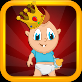 couverture jeu vidéo L'incroyable royal bébé palais évasion - Prince George sur la course