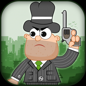 couverture jeu vidéo la course sur les toits du truand urbain - Epic Mafia Wars Survival crime Défense