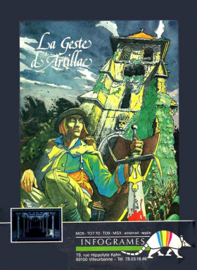 couverture jeu vidéo La Geste d&#039;Artillac