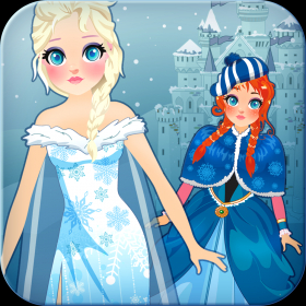 couverture jeu vidéo La Neige Dress Fashion Ice Princess Maker - Free Edition