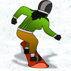couverture jeu vidéo La neige en hiver – ski et motoneige un jeu gratuit amusant pour les enfants et la famille