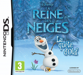 couverture jeu vidéo La Reine des Neiges - La quête d&#039;Olaf