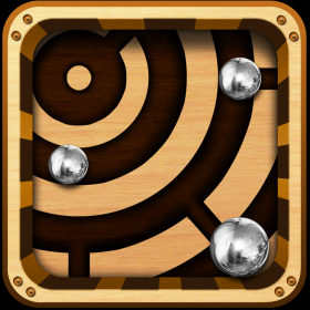 couverture jeu vidéo Labyrinth Maze Retro Style Game - Billes en acier sur Defying Gravity tour de montagnes russes !