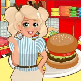 couverture jeux-video Lady Chef Beef Burger