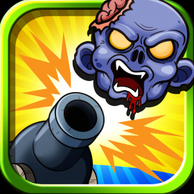 couverture jeu vidéo Lanceur de têtes de zombies en colère PAID - guerre d’assaut avec tirs de zombies