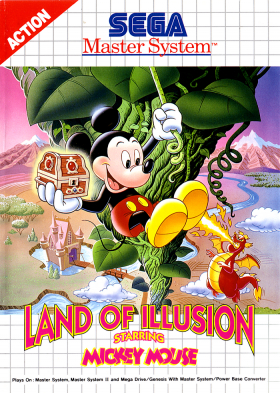 couverture jeu vidéo Land of Illusion Starring Mickey Mouse