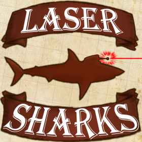 couverture jeu vidéo Laser Sharks: Swim or Die
