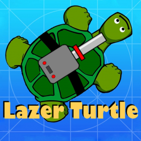 couverture jeu vidéo Lazer Turtle