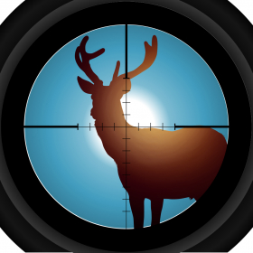 couverture jeu vidéo Le cerfs une proie à pourchasser: Le jeu de chasse au fusil dans la forêt - Edition Gratuite