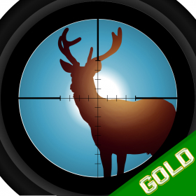 couverture jeu vidéo Le cerfs une proie à pourchasser: Le jeu de chasse au fusil dans la forêt -  Gold Edition