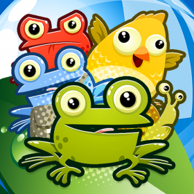 couverture jeu vidéo Le jeu des grenouilles (The Froggies Game)