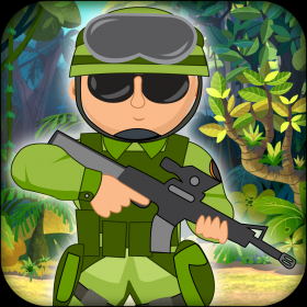 couverture jeu vidéo Le Soldat Justin Face au Défi de la Jungle FREE - Labyrinthe d&#039;Actions et d&#039;Aventures Extrêmes