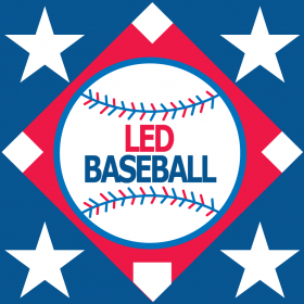 couverture jeu vidéo LED Baseball