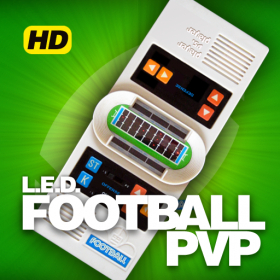 couverture jeu vidéo LED Football Player vs Player