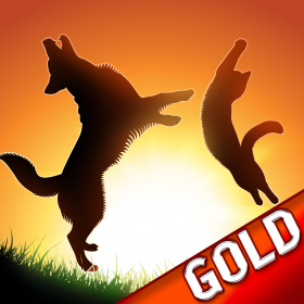 couverture jeu vidéo les chats et les chiens Twerk: l'animal musical twerking au rythme - gold edition