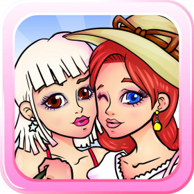 couverture jeu vidéo Les poussins impressionnants - Superstar Summer Girl Party Fun & Fashion Dress-up jeu Pro