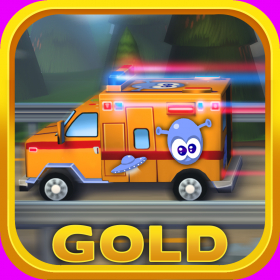 couverture jeu vidéo Little Ambulance in Action Gold: 3D Fun Exciting Driving for Kids with Cute Emergency Car