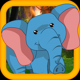 couverture jeu vidéo little Barney the Elephant zoo escape - Free running game
