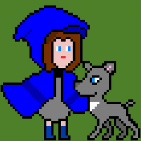 couverture jeu vidéo little Blue And The Wolf, Too