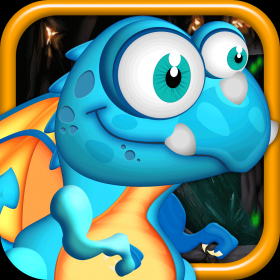 couverture jeu vidéo Little Dragon Cave Run : A Medieval Age of Legends and Knights Endless Runner Game