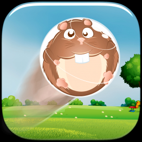 couverture jeu vidéo Little Hamster - Rolling around wheels