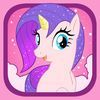 couverture jeu vidéo Little Magic Fairy Unicorn Jump Pro