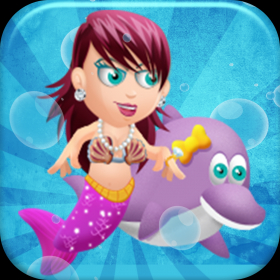 couverture jeu vidéo Little Mermaid Reef : The World of Pretty Dolphins & Underwater Treasure