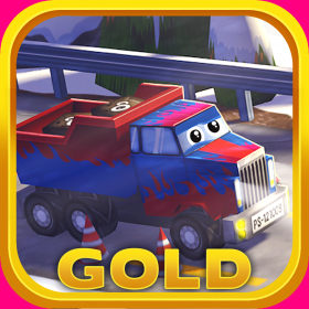 couverture jeu vidéo Little Truck in Action Gold: 3D Camion Driving Game with Funny Cars for Kids