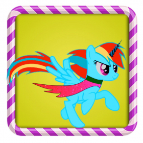 couverture jeu vidéo Little Unicorn Candy Adventure: My Magical Run in Sweet Paradise