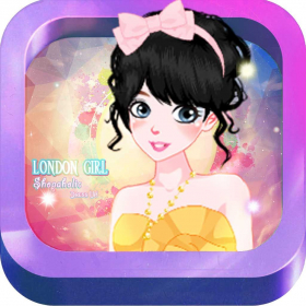 couverture jeu vidéo London Girl Shopaholic Dress Up - My Enjoy Life in London.