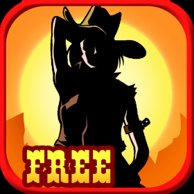 couverture jeu vidéo Lone Western Lady Shooter Free : Run & Gun in the wild west