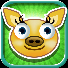 couverture jeu vidéo Louca e Má Animais Respingo Fazenda - Quando os Porcos Voam História Livre