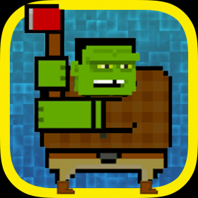 couverture jeu vidéo Lumberjack Aqqa - Chop Chop Timber Man!