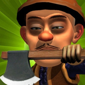 couverture jeu vidéo Lumberjack Timber Qiang: The Ultimate Wood Chopper 3D