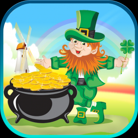 couverture jeu vidéo Lutin Pot Of irlandais chanceux d'or pro