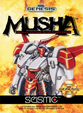 couverture jeu vidéo M.U.S.H.A. : Metallic Uniframe Super Hybrid Armor