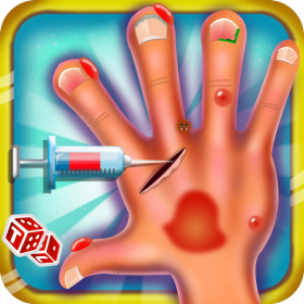 couverture jeu vidéo Ma petite main Docteur - Les patients de chirurgie et de guérison au jeu Dr Clinique