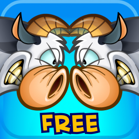 couverture jeu vidéo Mad Cows Free Throw
