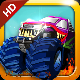 couverture jeu vidéo Mad Monster Truckers HD