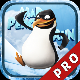 couverture jeu vidéo Mad Penguin Run Multiplayer Pro - Survive the Cold