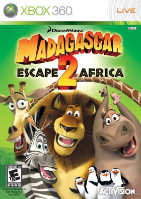 couverture jeu vidéo Madagascar 2