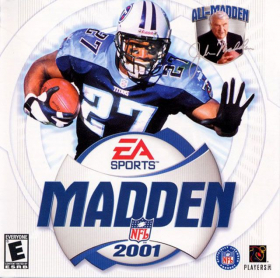 couverture jeu vidéo Madden NFL 2001