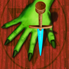 couverture jeux-video Magic Knife Agility Quest : RPG Creatures and Monsters Hands - Gold