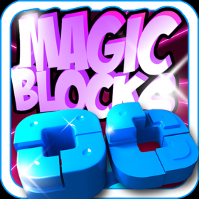 couverture jeu vidéo MagicBlocks HD Fun Puzzle Iyana