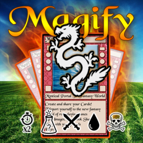 couverture jeu vidéo Magify: Créer et partager vos propres cartes de jeu de rôle