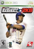 couverture jeu vidéo Major League Baseball 2K8
